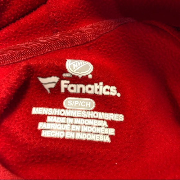 Fanatics NHL Chicago Blackhawks Hoodie with kangaroo pocket Men’s Small - Picture 8 of 11